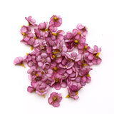 Multicolour Silk Blossom Flower Heads Artificial Flowers