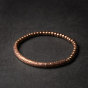 Handmade Hammered Pure Copper Bracelet Unisex Jewellery