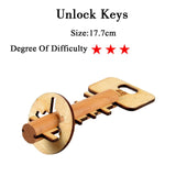 IQ Brain Teaser 3D Wooden Interlocking Puzzles