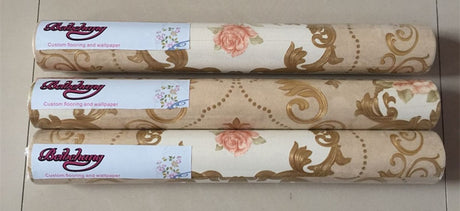 Unicorn Floral Silk Cloth Wallpaper