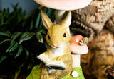 Rabbit & Hedgehog & Chipmunk Mushroom Lamps Solar Powered Night Lights