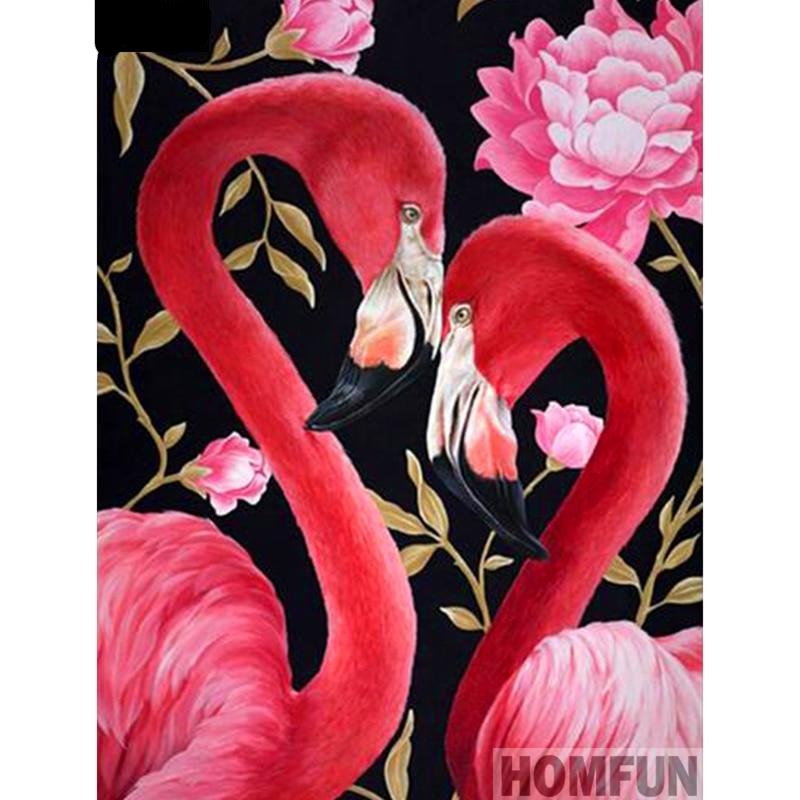 Flamingos Crystal Mosaic Kit DIY Diamond Painting