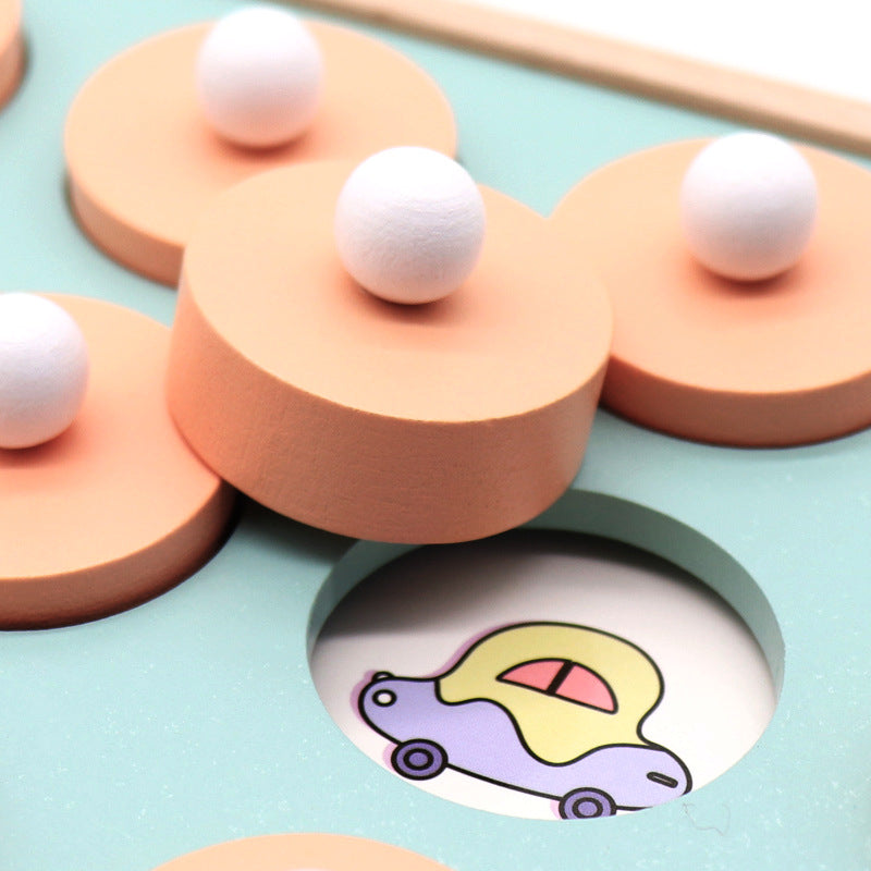 Montessori Memory Match Game Wooden Early Educational Toy