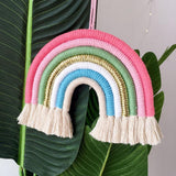 Rainbow & Clouds Wall Hanging Decor