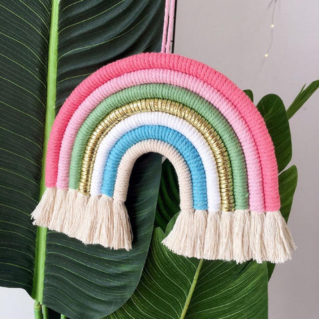 Rainbow & Clouds Wall Hanging Decor
