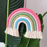 Rainbow & Clouds Wall Hanging Decor