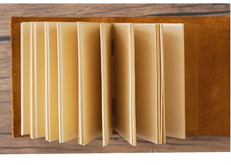 Handmade Embossed Genuine Leather Journal Book 400P