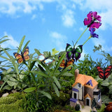 Bunch of Butterflies Garden Planter Butterfly Stakes