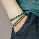 Agate Stone & Copper Handmade Bracelets Unisex Jewellery