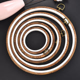 Embroidery Hoops Frame Set For DIY Cross Stitch Heirloom Craft Tool