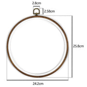 Embroidery Hoops Frame Set For DIY Cross Stitch Heirloom Craft Tool