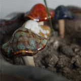 1pc Ceramic Mushroom | Fairy Garden Decoration - Woodland Gatherer