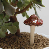 1pc Ceramic Mushroom | Fairy Garden Decoration - Woodland Gatherer