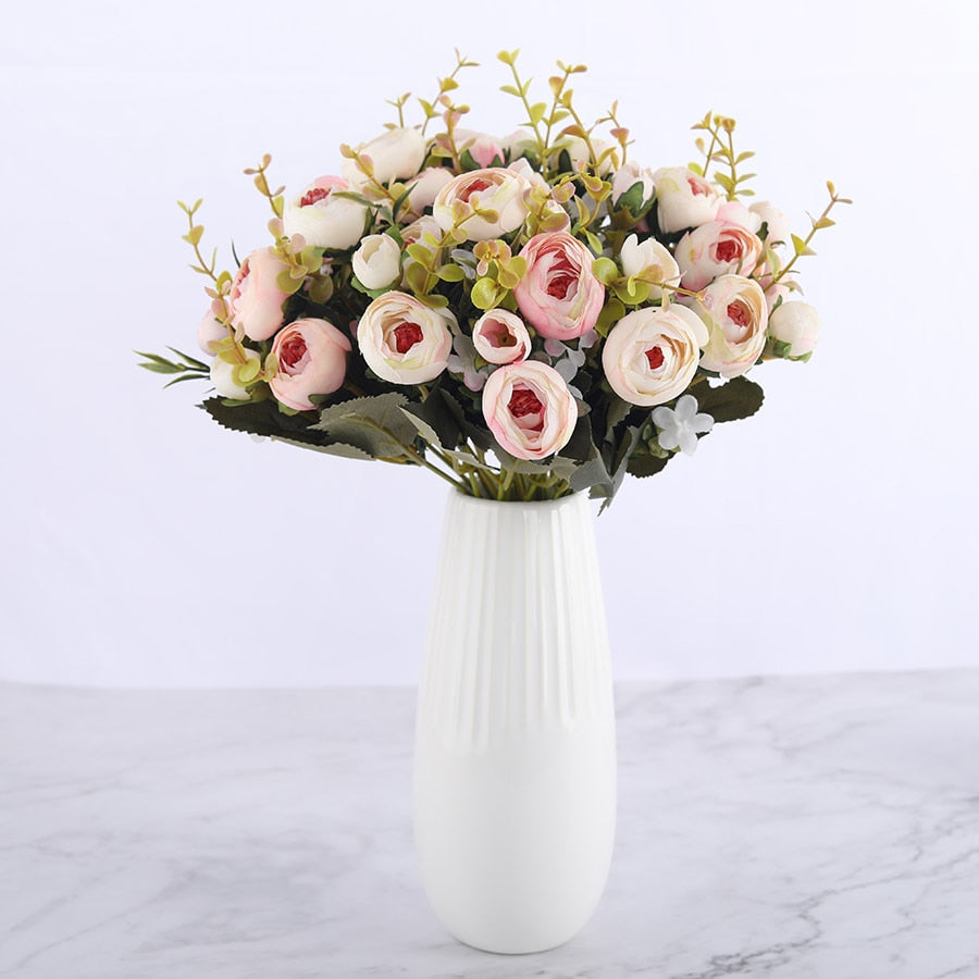 Silk Camellias Artificial Flowers