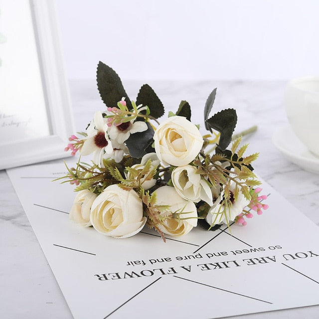 Silk Camellias Artificial Flowers