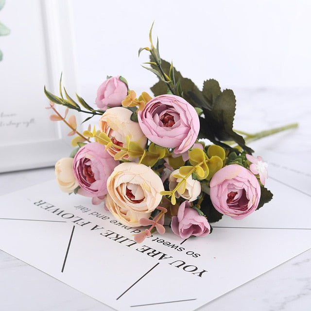 Silk Camellias Artificial Flowers