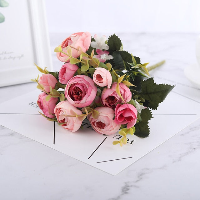 Silk Camellias Artificial Flowers