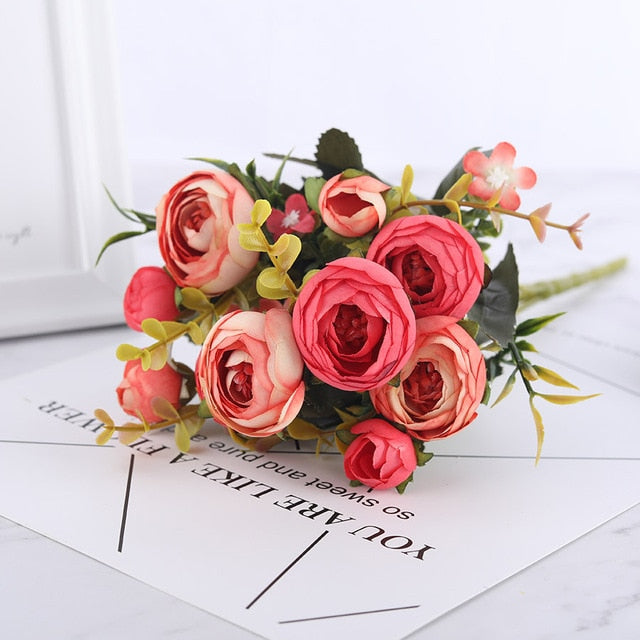 Silk Camellias Artificial Flowers