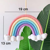 Rainbow & Clouds Wall Hanging Decor