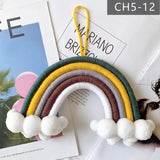 Rainbow & Clouds Wall Hanging Decor