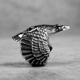 Flying Eagle Stainless Steel Men Rings