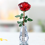 Crystal Red Rose