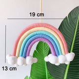 Rainbow & Clouds Wall Hanging Decor