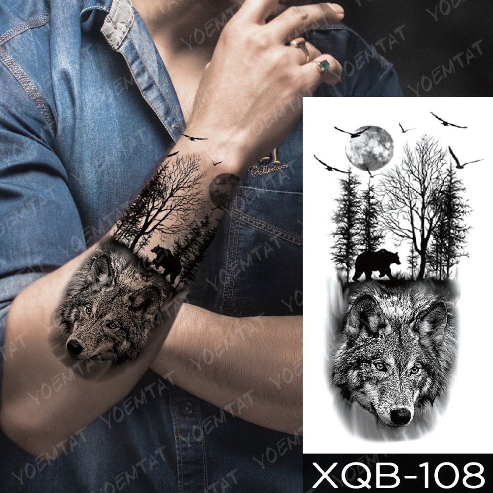 Wild Thing Temporary Tattoos