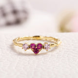 Girls Sweet Heart RIngs