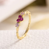Girls Sweet Heart RIngs