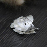 Large Butterfly Ring 925 Sterling Silver