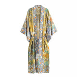 Indian Summer Long Kimono