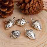 Two Acorn Charms