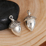 Two Acorn Charms