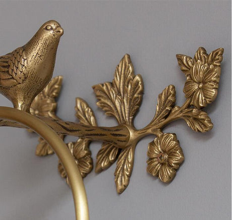 Woodland Birdy Bathroom Accessories Bird Towel Ring, Toilet Roll Holder and Towel Bar