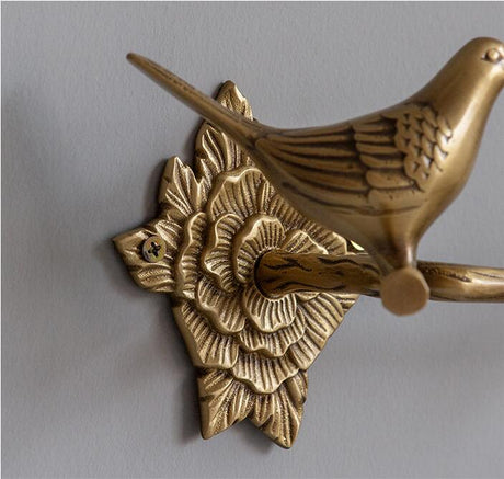 Woodland Birdy Bathroom Accessories Bird Towel Ring, Toilet Roll Holder and Towel Bar