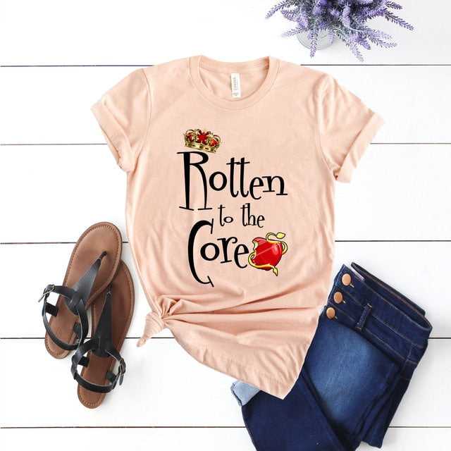 Rotten To The Core T-Shirt Evil Queen Tee