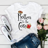 Rotten To The Core T-Shirt Evil Queen Tee
