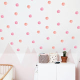 48pc Dot Wall Sticker Decals For Kids Rooms - Woodland Gatherer