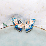 Sweet Enamel Butterfly Earrings