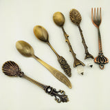 Set of Six Apothecary Spoons Witches Kitchen