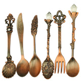 Set of Six Apothecary Spoons Witches Kitchen