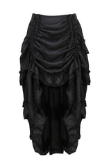 Steampunk Costume Pleated Long Skirt 5 Colours