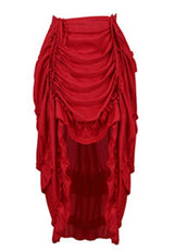 Steampunk Costume Pleated Long Skirt 5 Colours