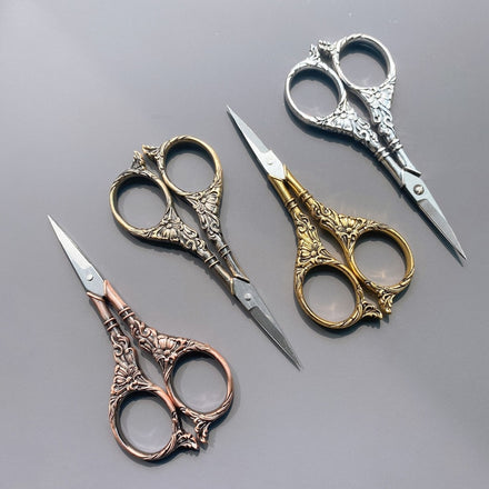 Stainless Steel Gothic Embroidery & Cross Stitch Scissors