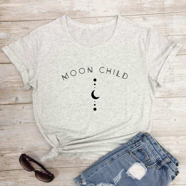 Moon Child 100% Cotton T-shirt