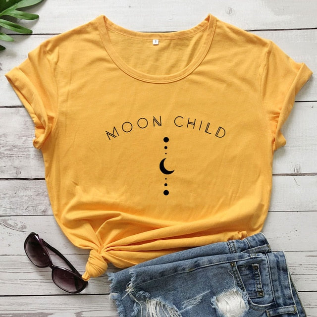 Moon Child 100% Cotton T-shirt