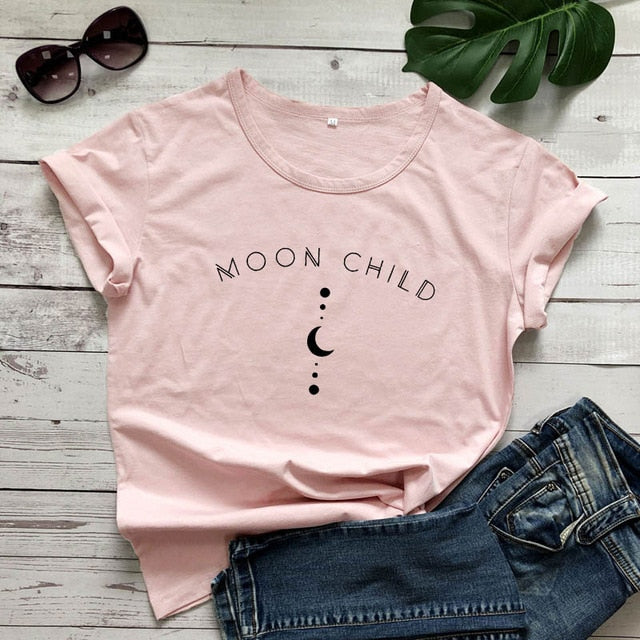 Moon Child 100% Cotton T-shirt