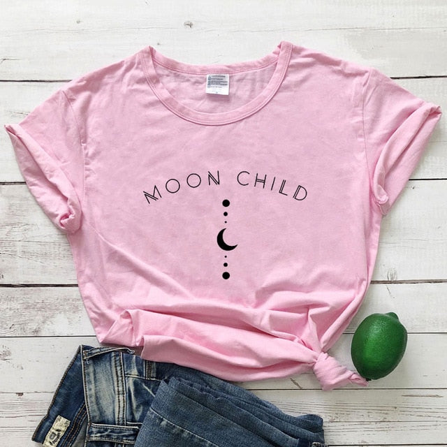 Moon Child 100% Cotton T-shirt