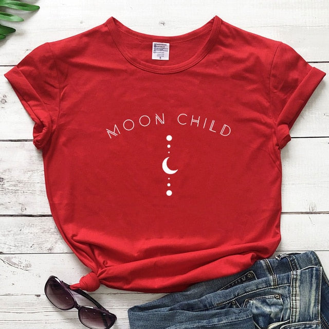 Moon Child 100% Cotton T-shirt